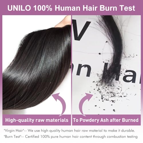 Thumbnail 4 de UNILO 18 inch peluca pelo natural 150% 🎀