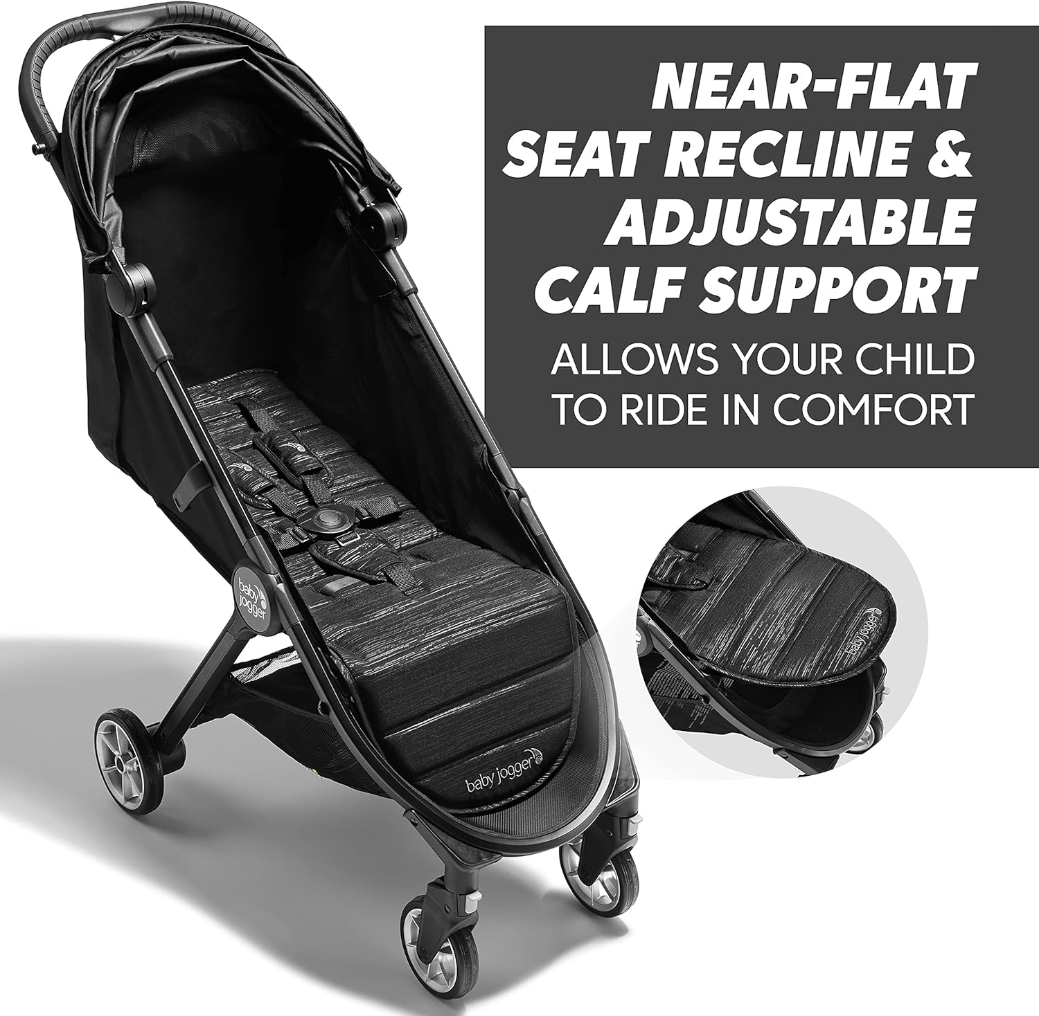 Thumbnail 4 de Baby Jogger City Tour 2 Travel Stroller Shadow Grey