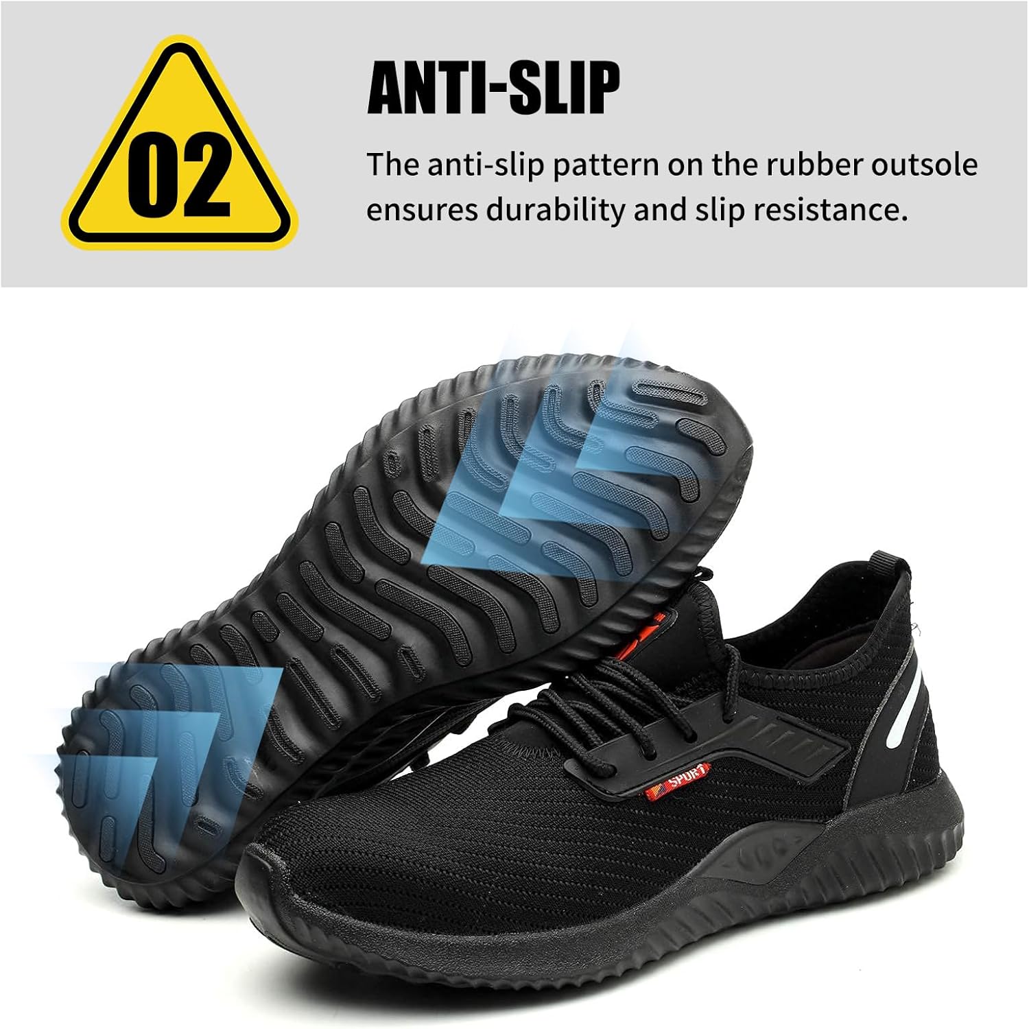 Thumbnail 3 de todaysunny Work Shoes for Men Women