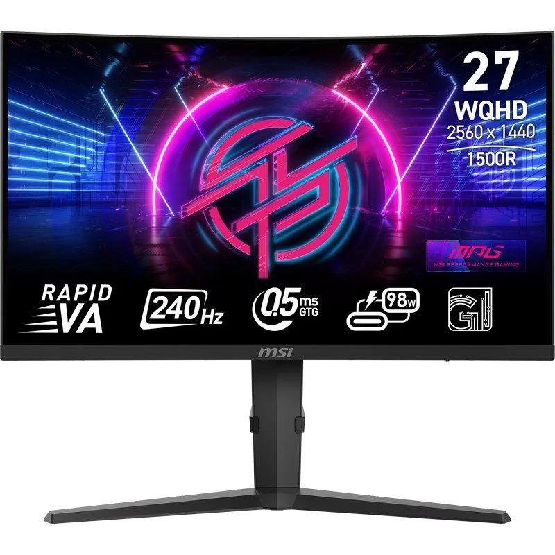 Imagen de MSI MPG 275CQRXF 27 LED WQHD 240Hz Curva en OfertitasTOP