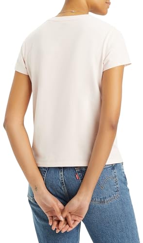Detalle de Levi's Perfect Tee para Mujer (Potpourri, talla M) — una camiseta suave y versátil para el día a día