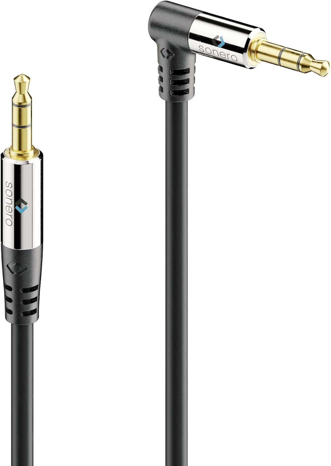 Detalle 2 de Sonero Premium optisk Toslink-kabel, 20 m, svart med guldpläterade kontakter
