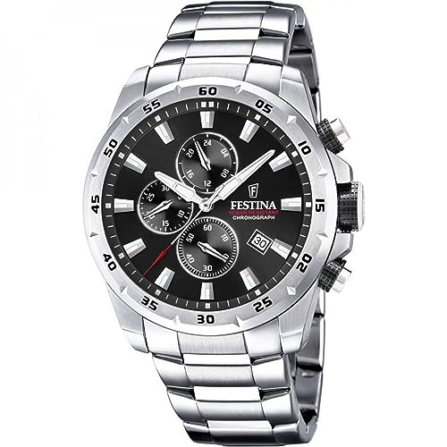 Detalle de Festina Montre Homme Analogique en Acier Inoxydable 316L F20463/4