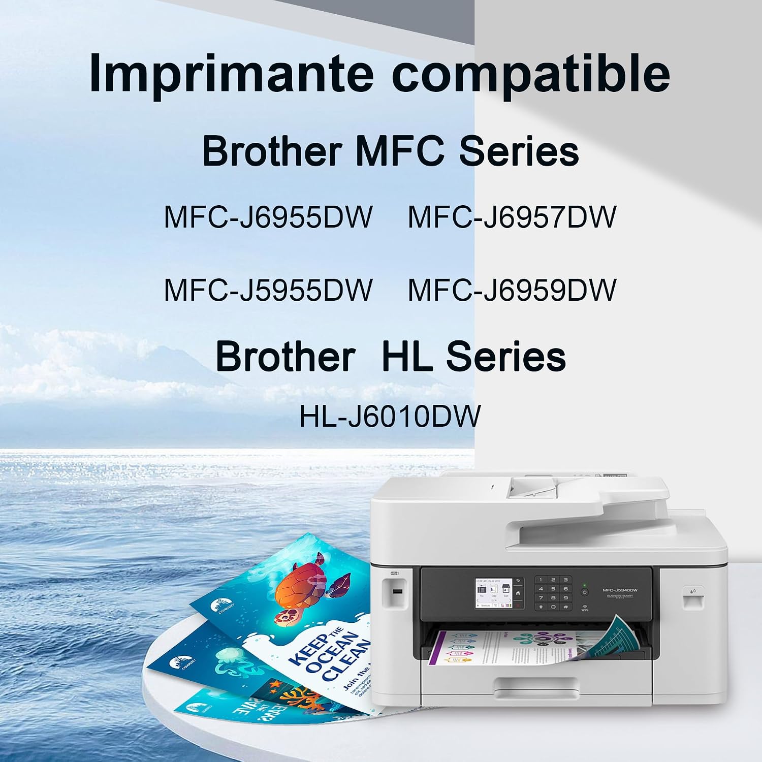 Thumbnail 1 de Uiprint LC427 cartouches d'encre 3000 pages 🖨