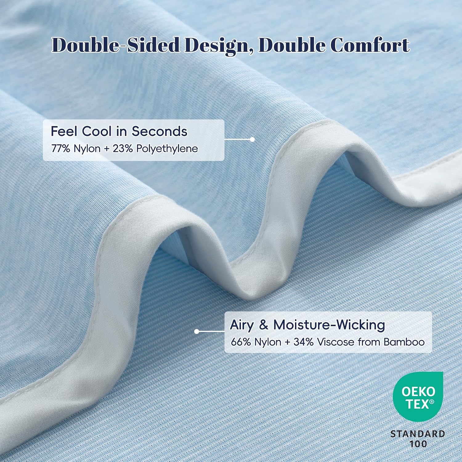 Detalle 2 de PHF Cooling Blanket Double Size 150 x 200 cm