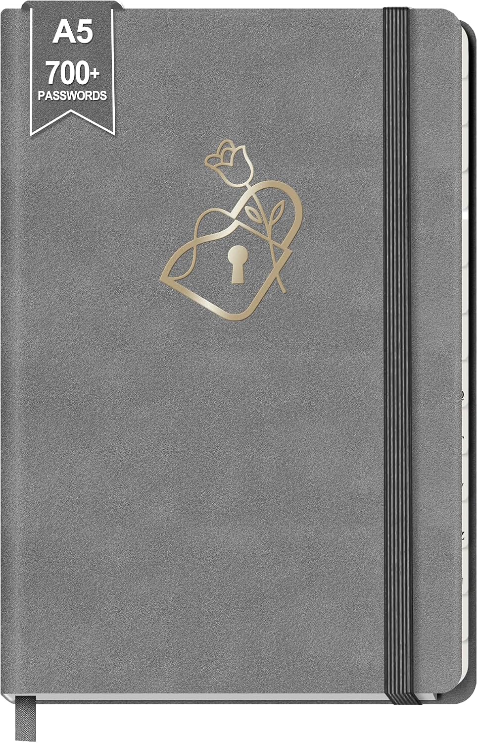 Detalle de BIROYAL Passwortbuch Deutsch 21,5 × 14,5 cm
