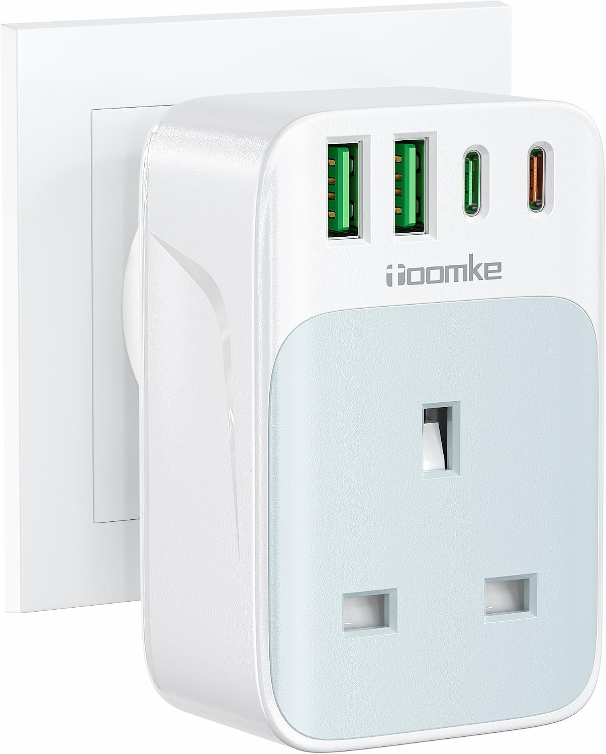 Detalle de TOOMKE Multi Plug Socket PD 35W USB C