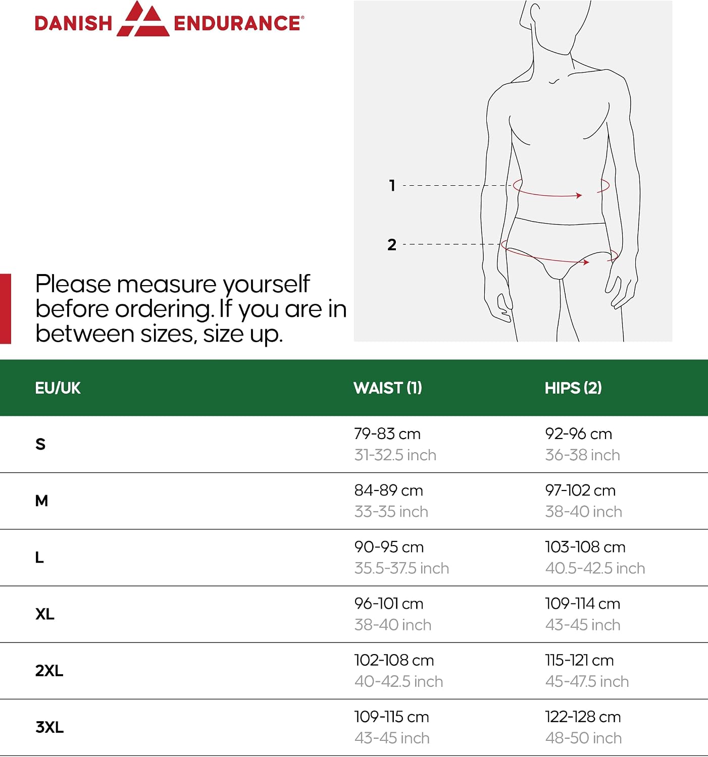 Thumbnail 5 de DANISH ENDURANCE Men's Sweat Shorts with Fleece Lining, Pockets and Drawstring Waist