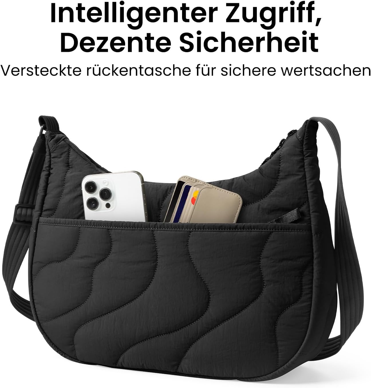 Thumbnail 4 de tomtoc 9L Puffer Sling Crossbody Bag Damen
