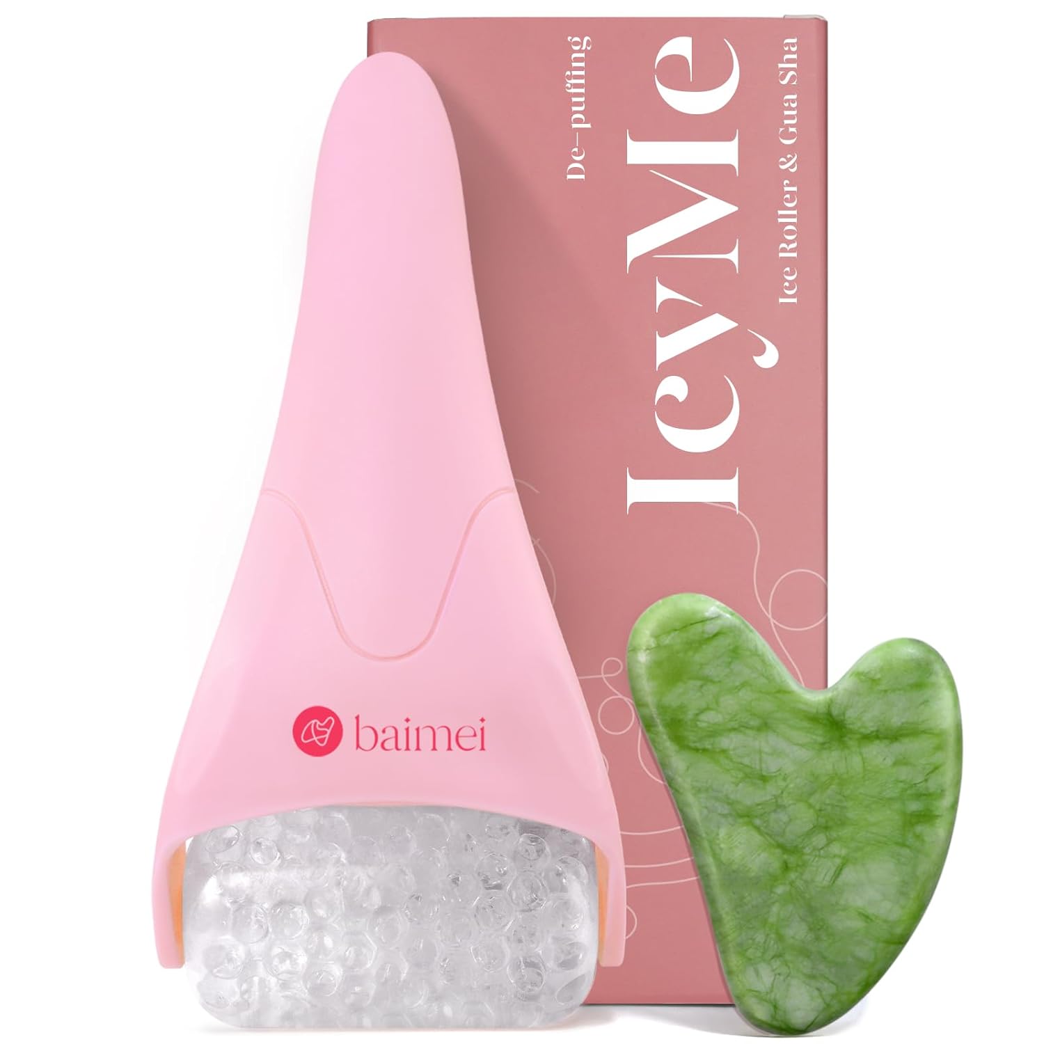 Detalle de BAIMEI IcyMe Ice Roller for Face 2pc Set