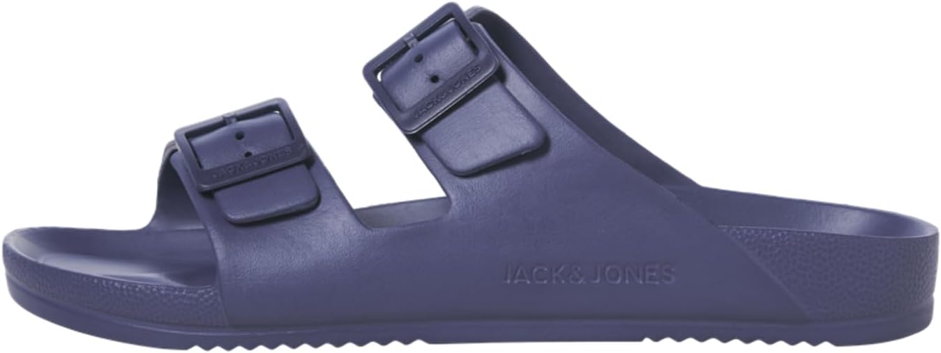 Thumbnail 6 de JACK & JONES Mens Sandal Double Buckle Adjustable Straps – Open Toe Slides (6–12 UK)