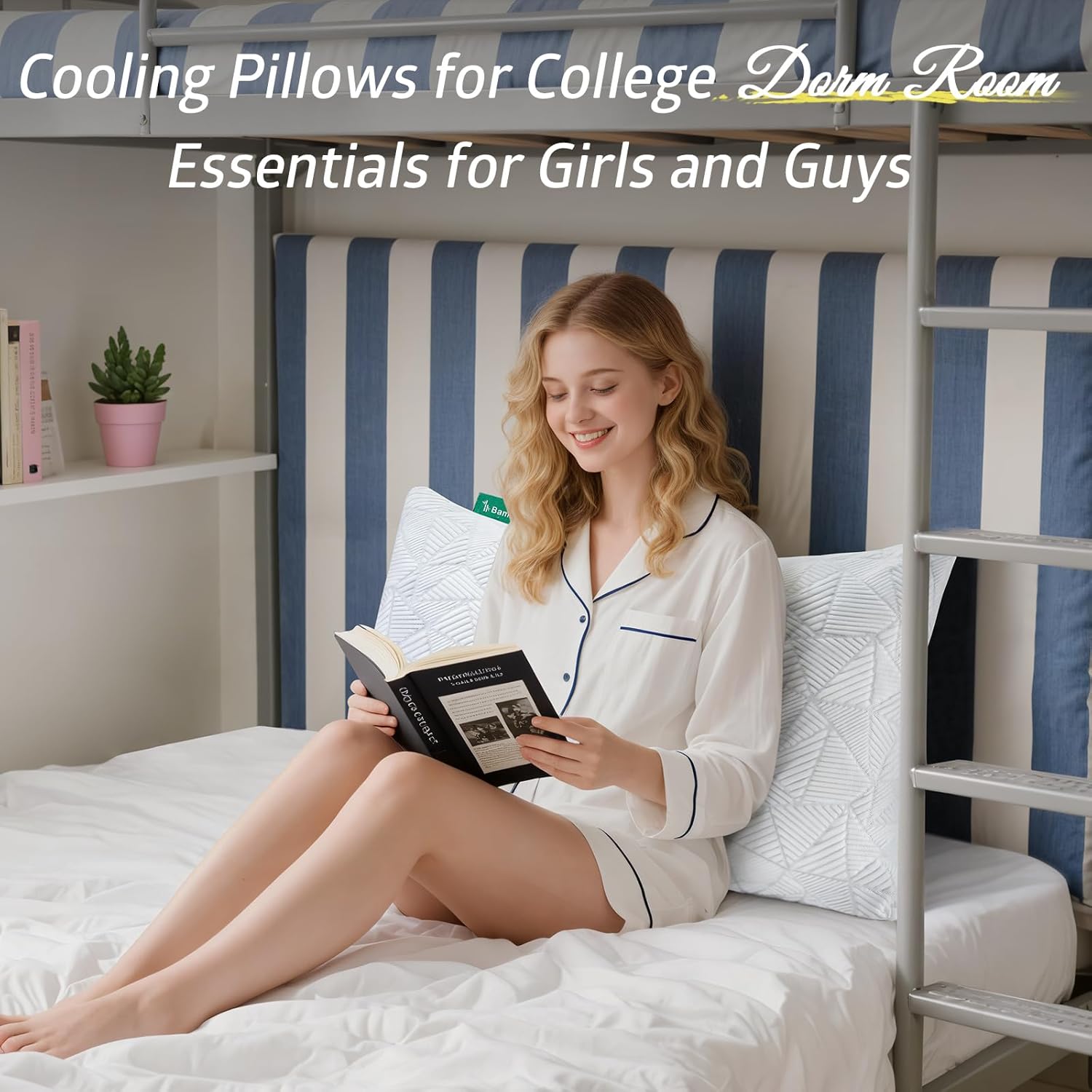 Thumbnail 4 de BETU Cooling Pillow Queen Size — Shredded Memory Foam Pillow