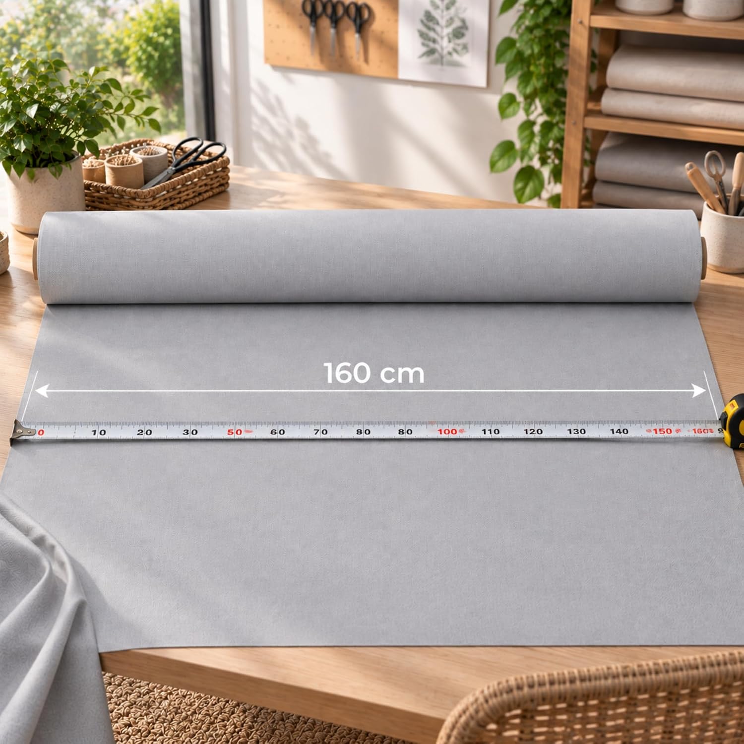 Thumbnail 2 de Amazinggirl utetyg i polyester, 5 m × 160 cm, Bordeaux, vattenavvisande