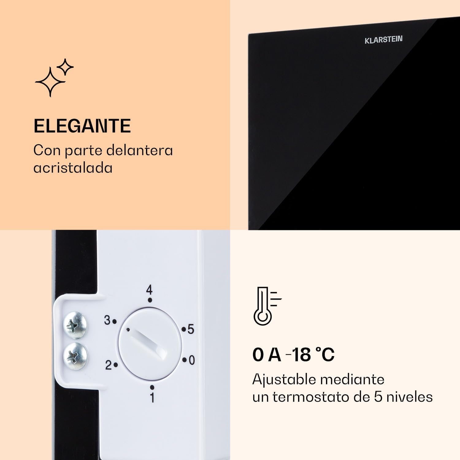Thumbnail 4 de Klarstein Pluto congelador 60 L negro -18°C