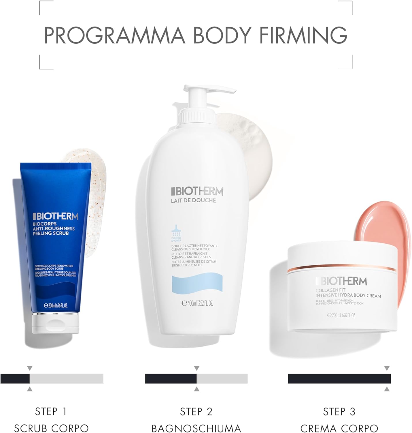 Thumbnail 6 de Biotherm Collagen Fit Body Cream: crema rassodante idratante per tutti i tipi di pelle, 200 ml