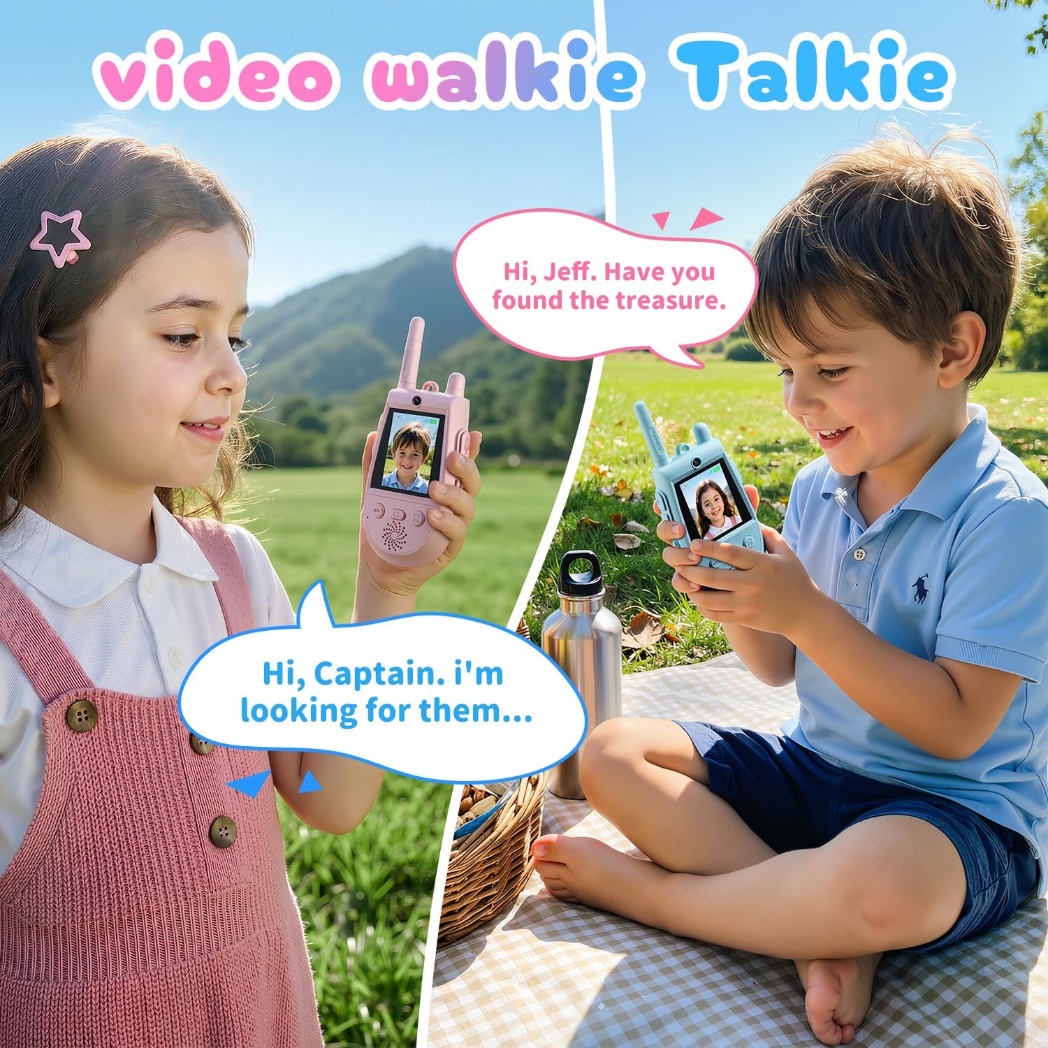 Detalle 2 de Kids' Video Walkie-Talkies, 2-Pack