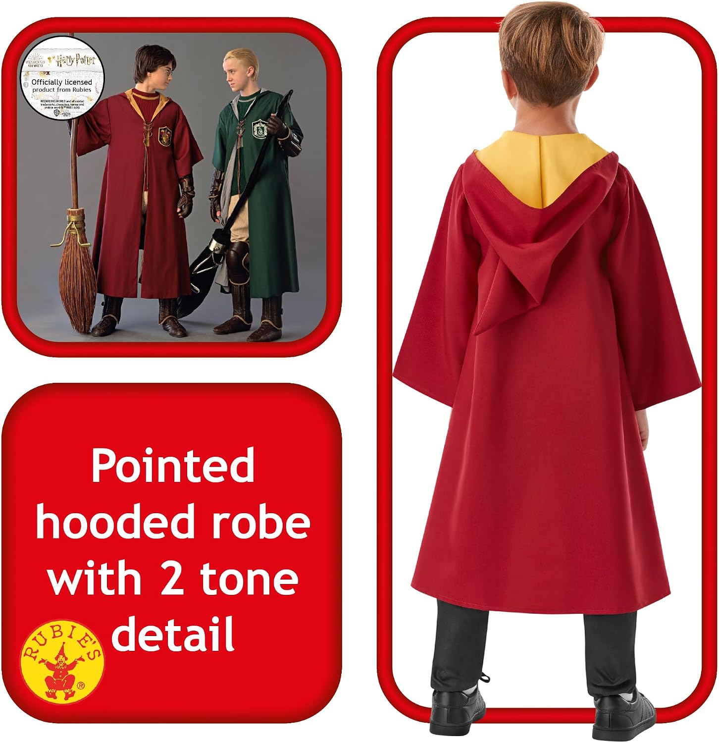 Thumbnail 2 de Rubies Harry Potter Quidditch Robe 7-8 yrs