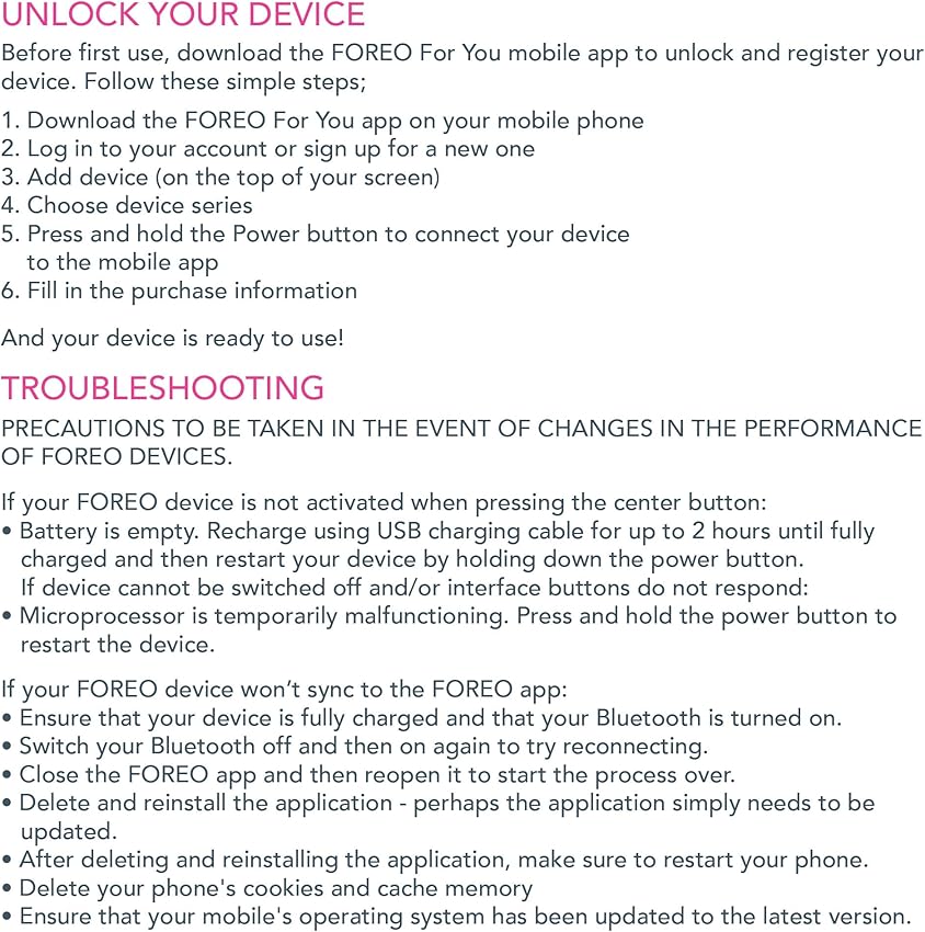 Thumbnail 6 de FOREO BEAR 2 tonificador facial 2.0 fuchsia