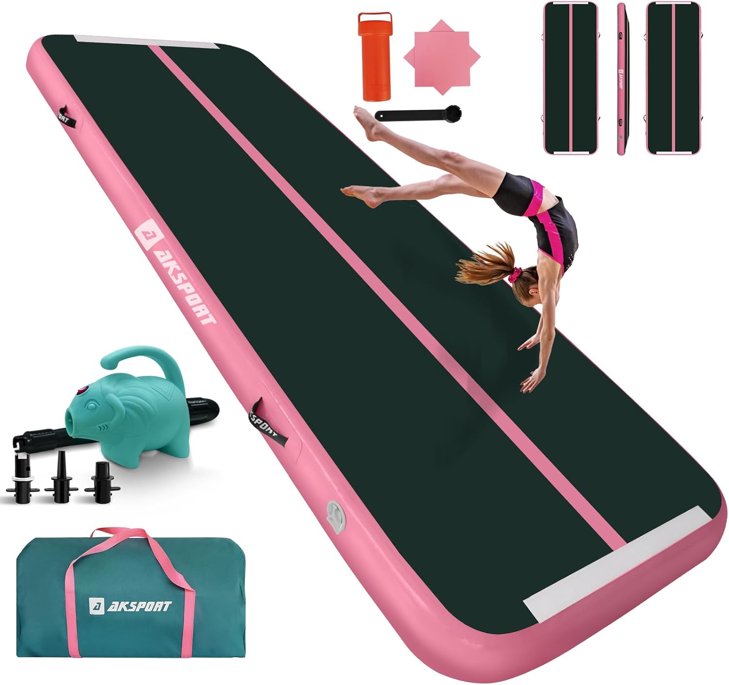 Thumbnail 6 de AKSPORT Air Matte Track Tumbling Matte 4 m Gymnastikmatte 🤸