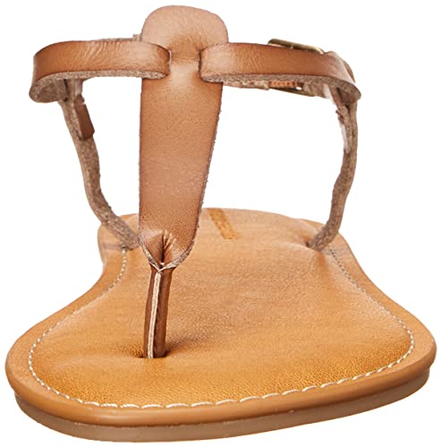 Detalle de Amazon Essentials Sandalo Infradito Casual con Cinturino alla Caviglia Donna – Marrone Cenere, 42 EU