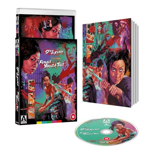 Detalle de Arrow Video Sex and Fury / Female Yakuza Tale Limited Edition Blu-ray, Region B