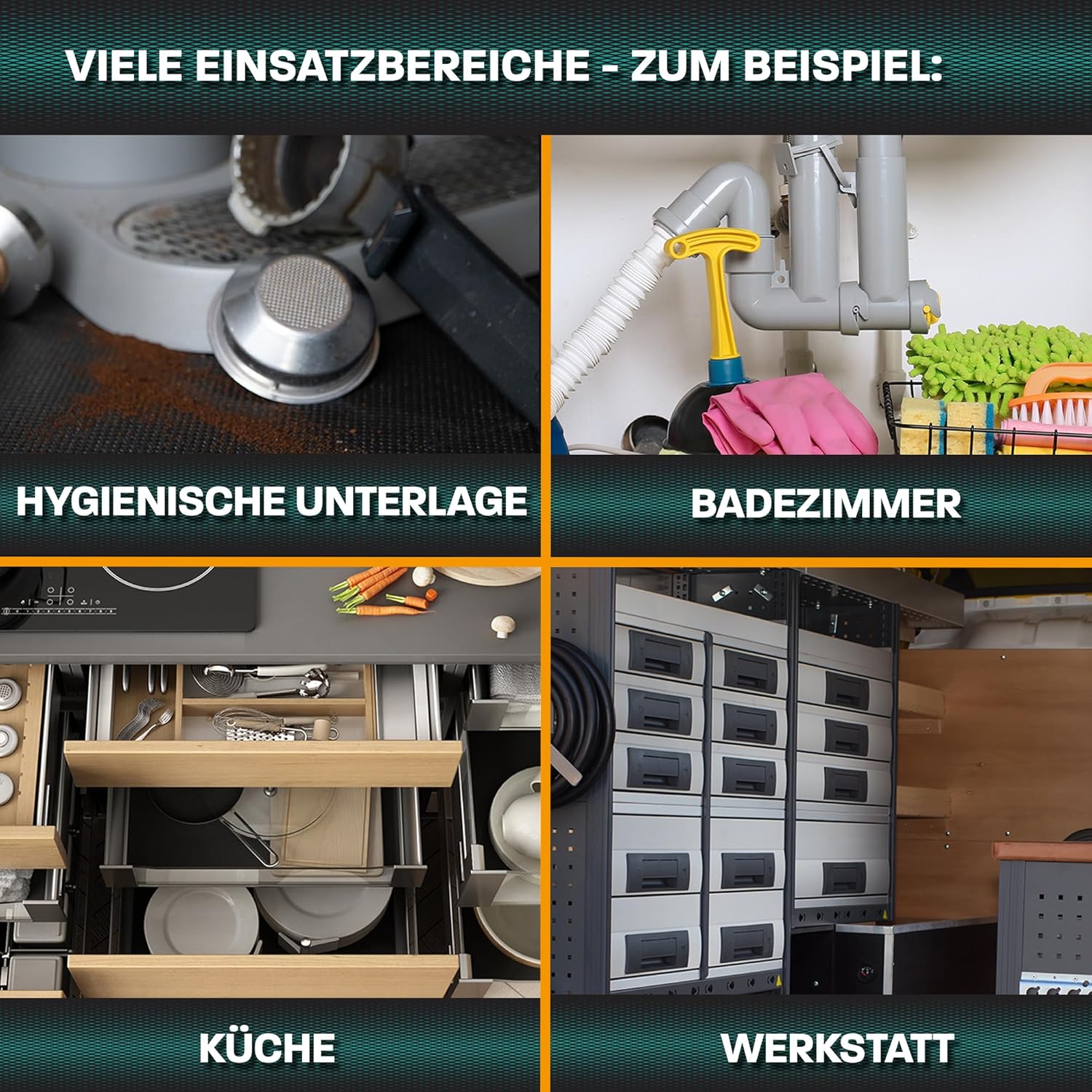 Thumbnail 4 de Hinrichs Antirutschmatte 120 x 100 cm
