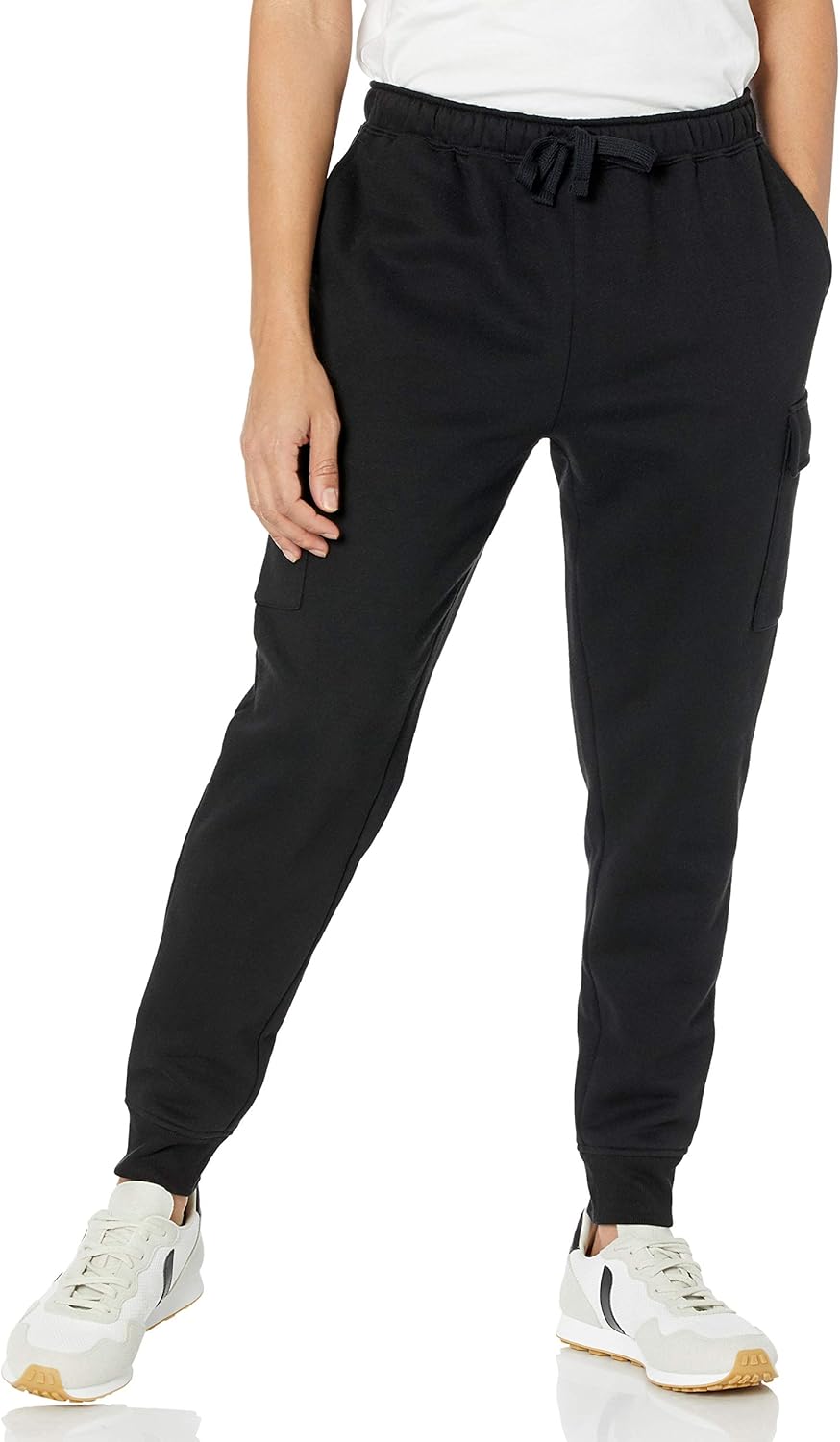 Thumbnail 5 de Pantaloni cargo sportivi Amazon Essentials in pile spazzolato per jogging uomo
