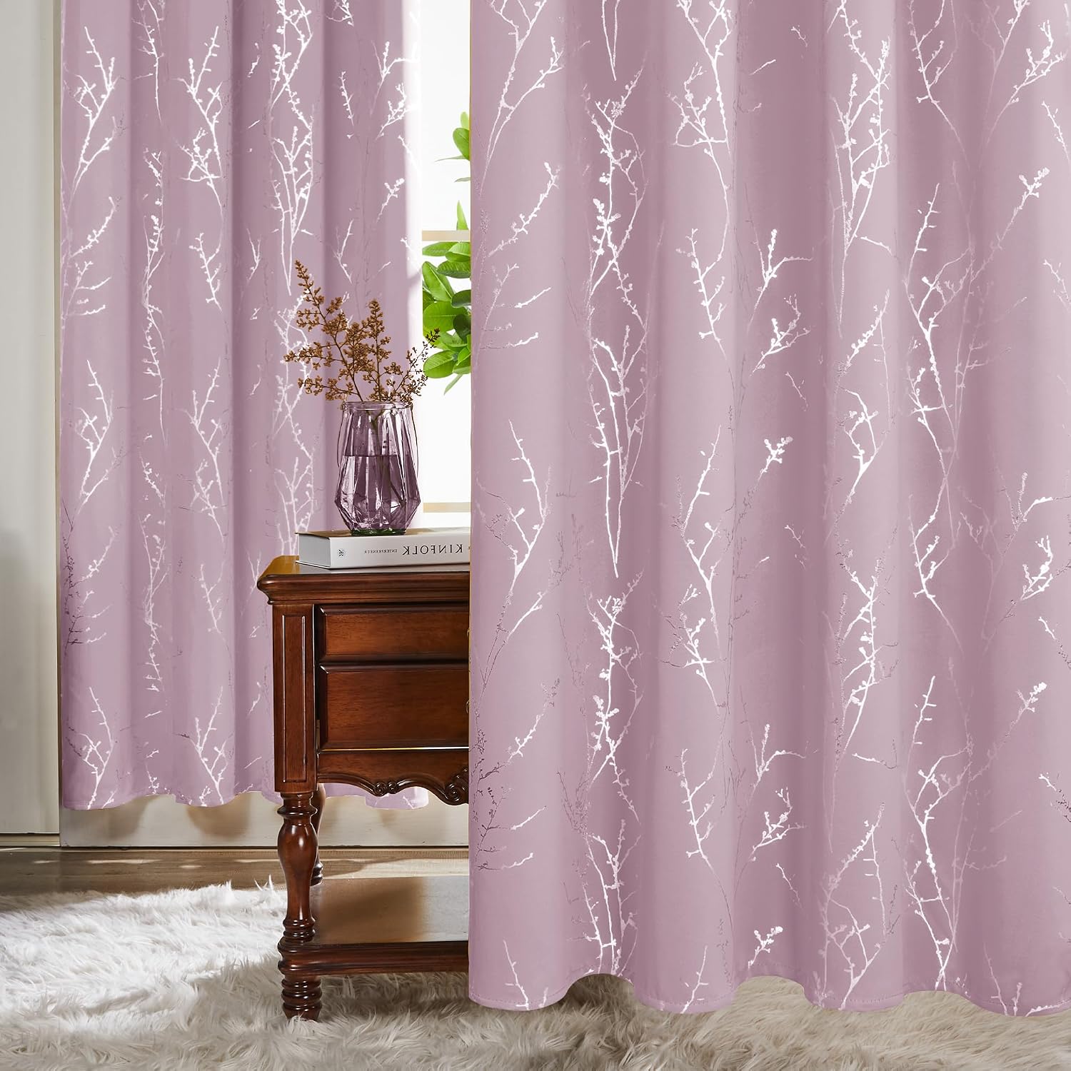 Thumbnail 5 de Deconovo Blackout Curtains 46 x 54 Inch