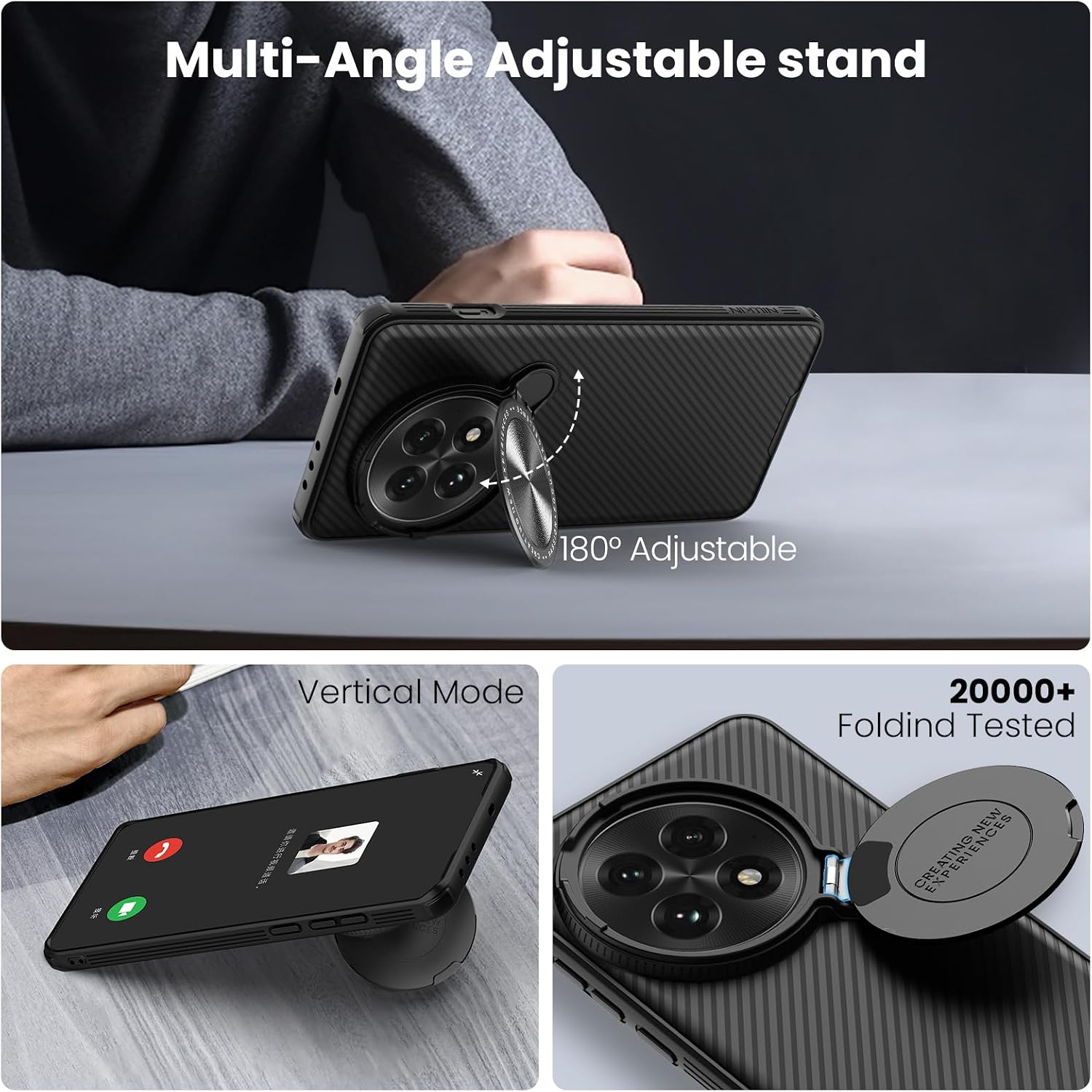Thumbnail 4 de Nillkin Magnetic Case OnePlus 13, Slim with Kickstand