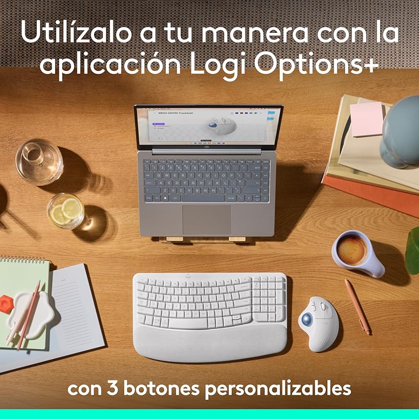 Thumbnail 4 de Logitech ERGO M575S ratón ergonómico inalámbrico