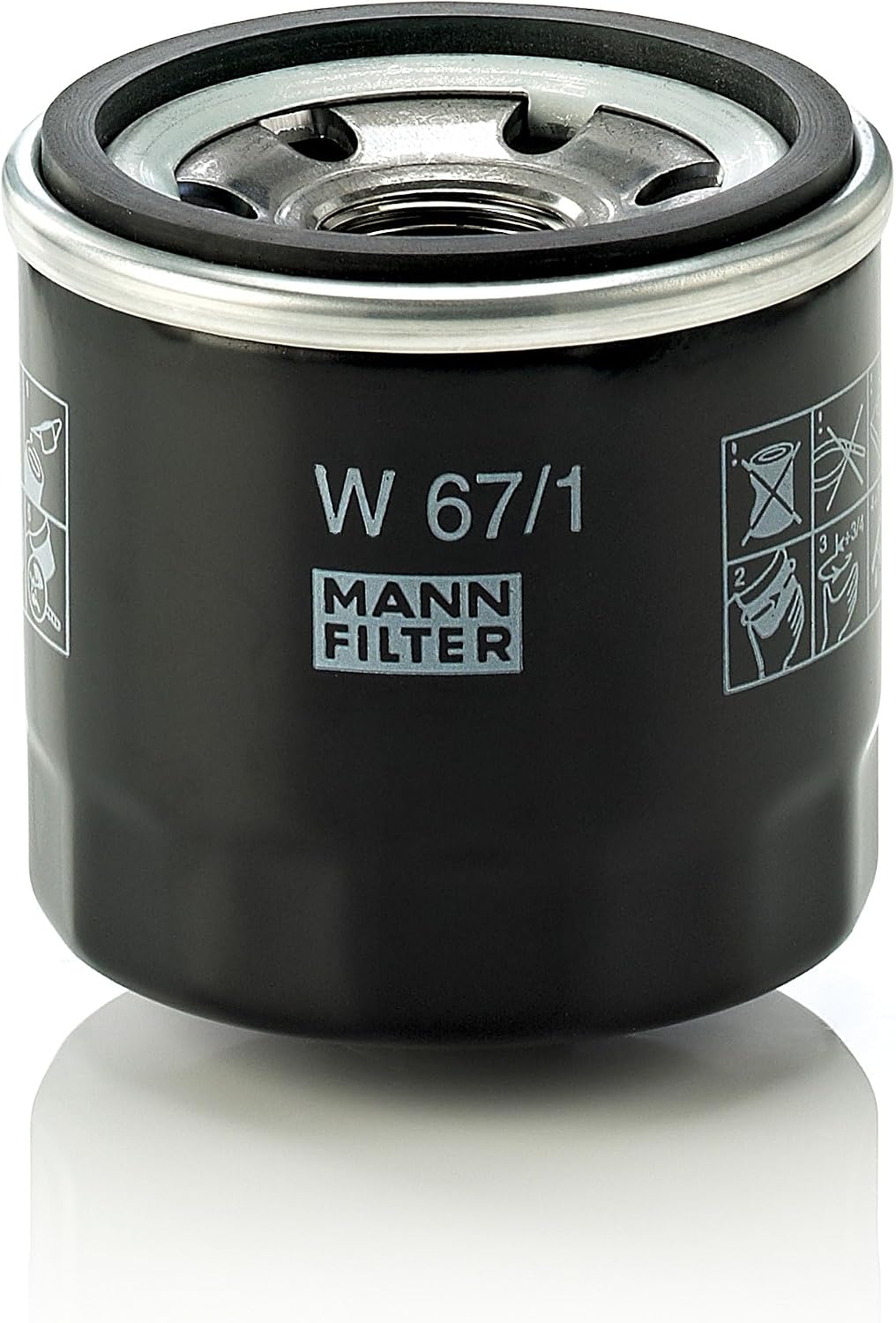 Detalle 2 de MANN-FILTER W 67/1 filtre Ă huile đź›
