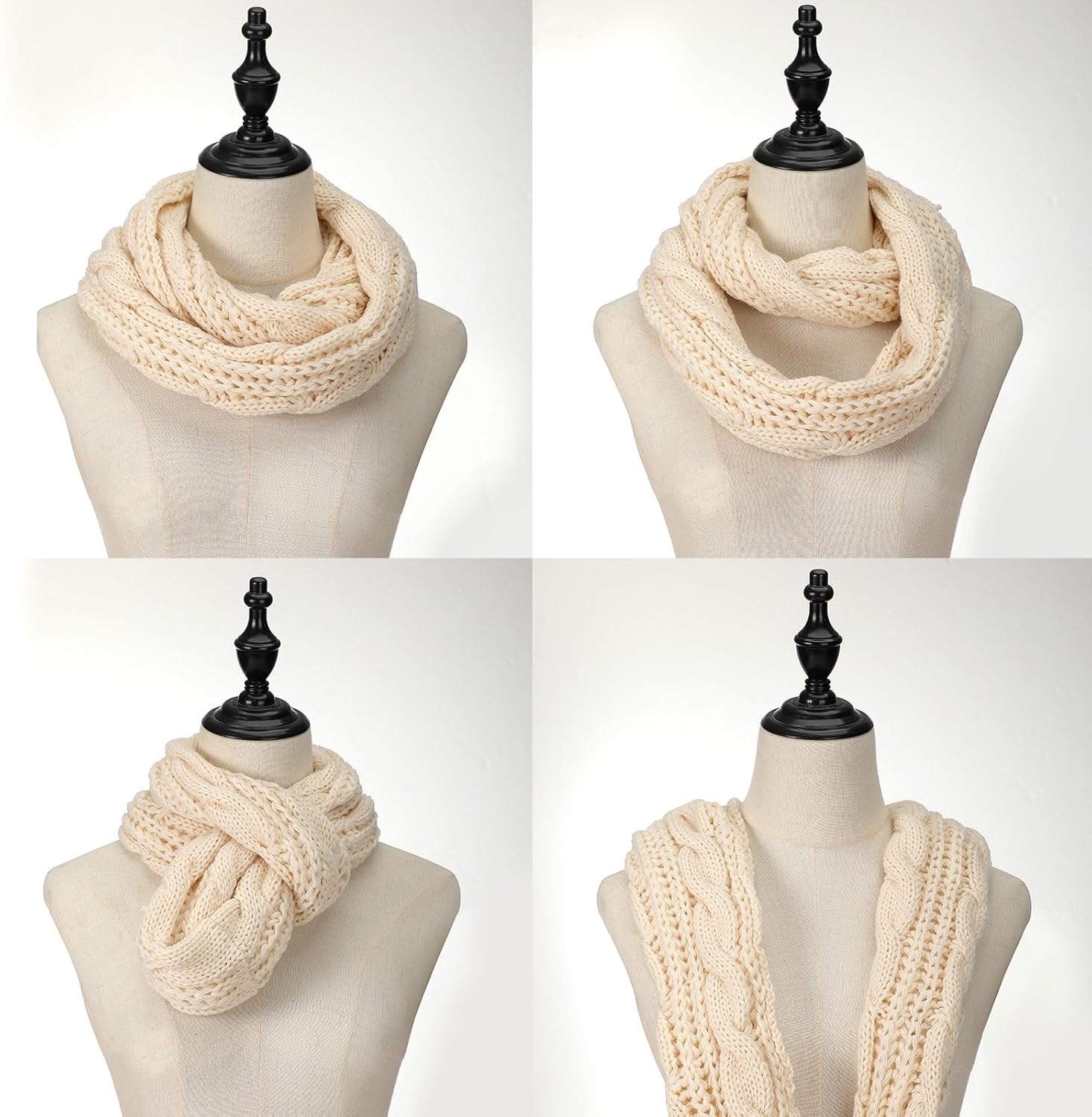 Thumbnail 5 de Infinity Knit Winter Scarf for Women 🧣