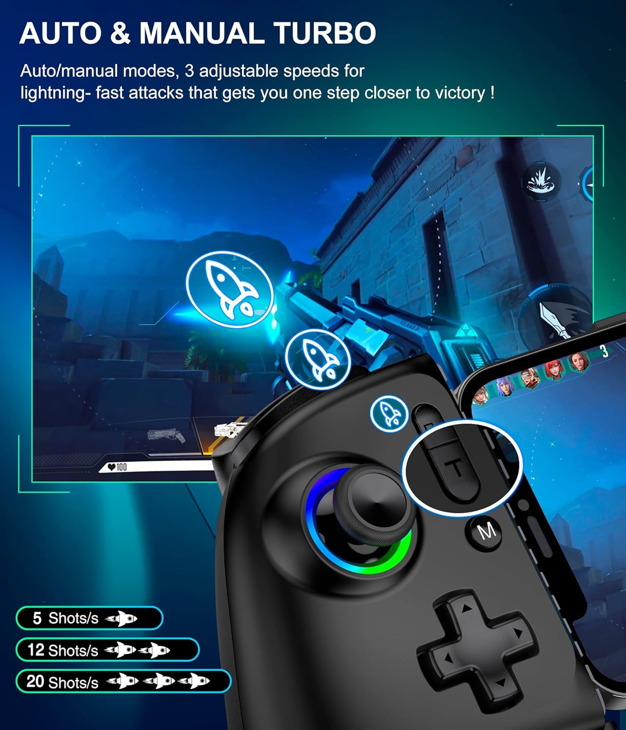 Thumbnail 5 de Mocagen MC2 Phone Controller 15h Battery