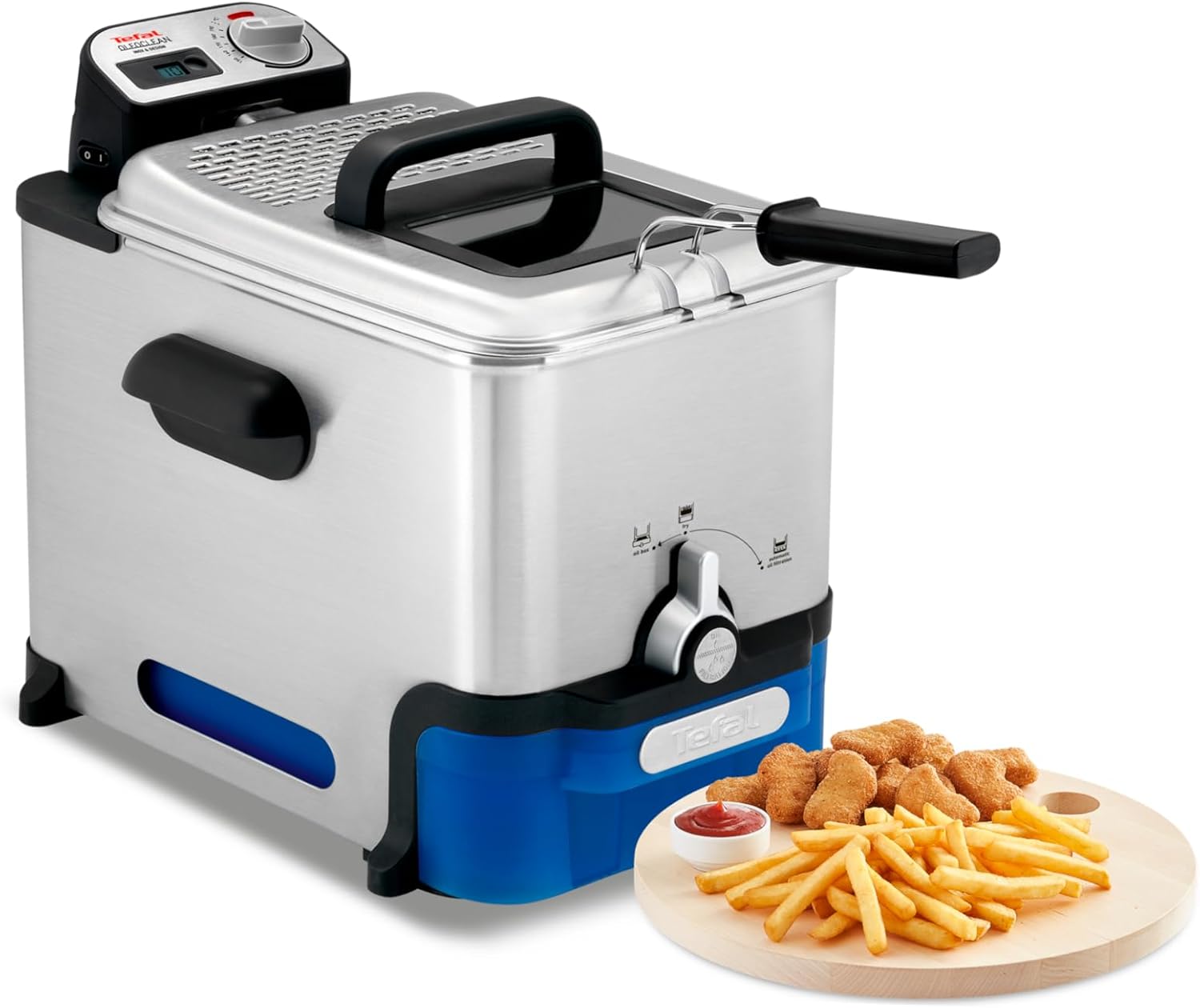 Thumbnail 5 de Tefal Oleoclean FR701616 : friteuse semi-professionnelle compacte 2 L avec filtration automatique