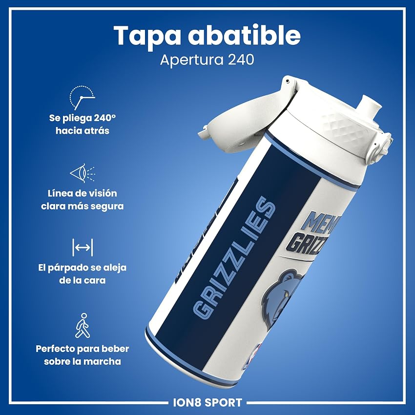 Thumbnail 3 de ion8 NBA Memphis Grizzlies Botella térmica 750 ml