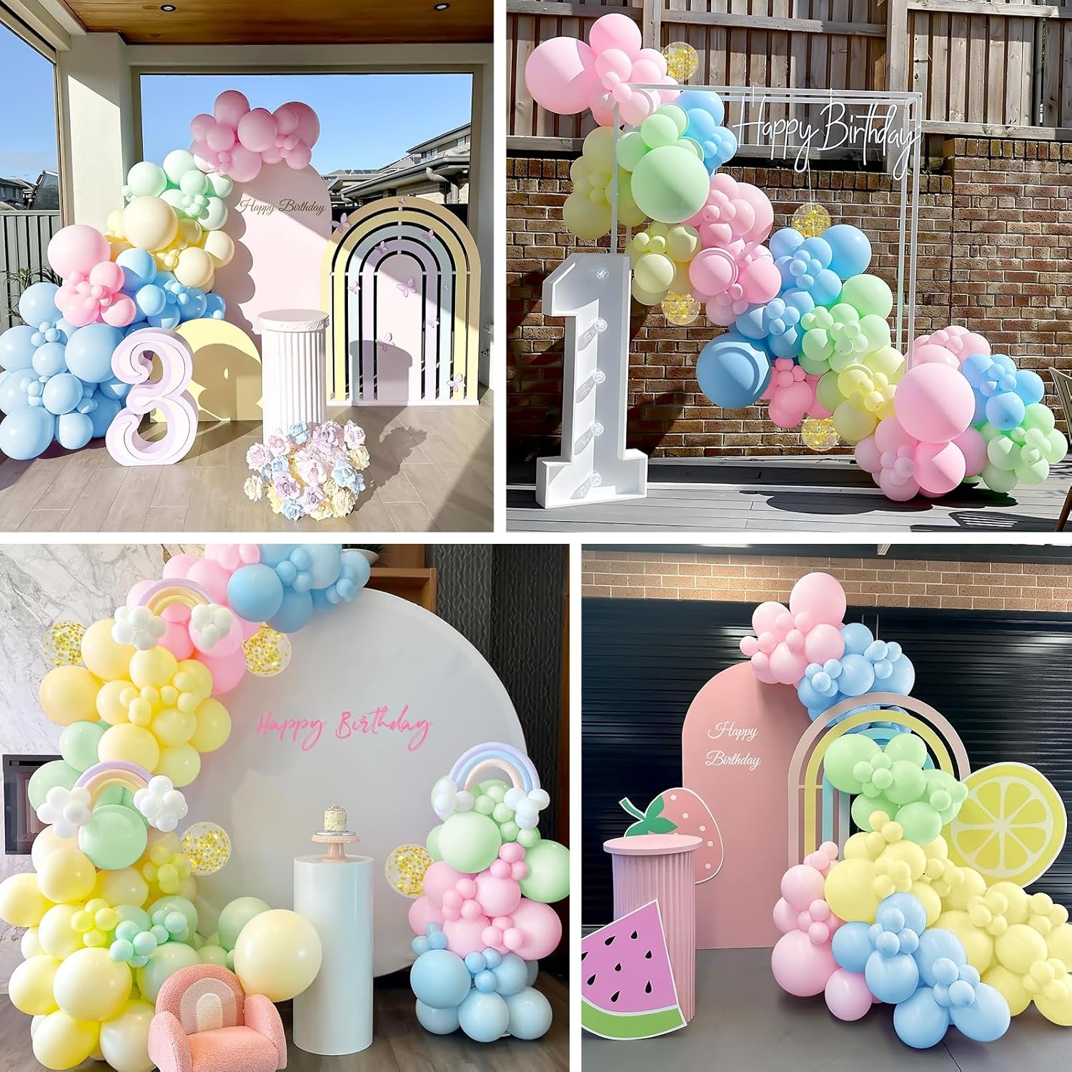 Thumbnail 3 de Teselife Globos Pastel 30 Piezas 🎈 Fiesta y Celebración