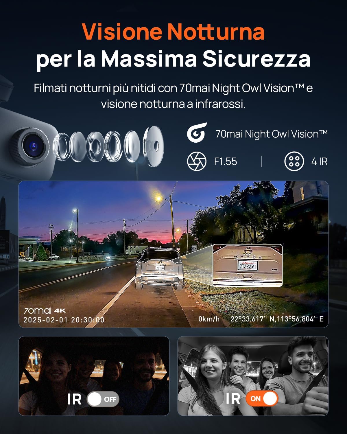 Detalle 2 de 70mai T800E Dash Cam 64 GB