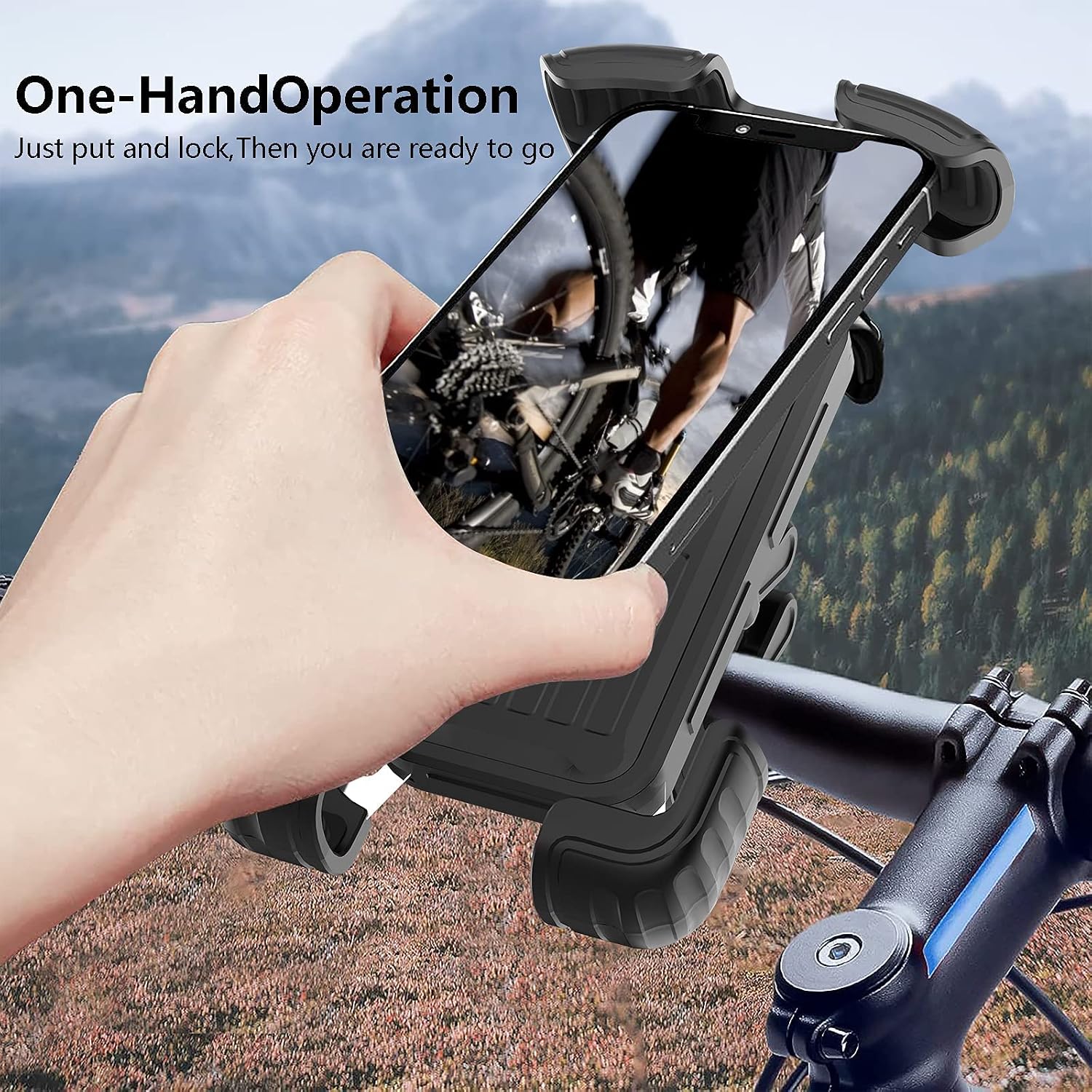 Detalle 2 de Marspeeder Bike Phone Holder 4.7–6.8"