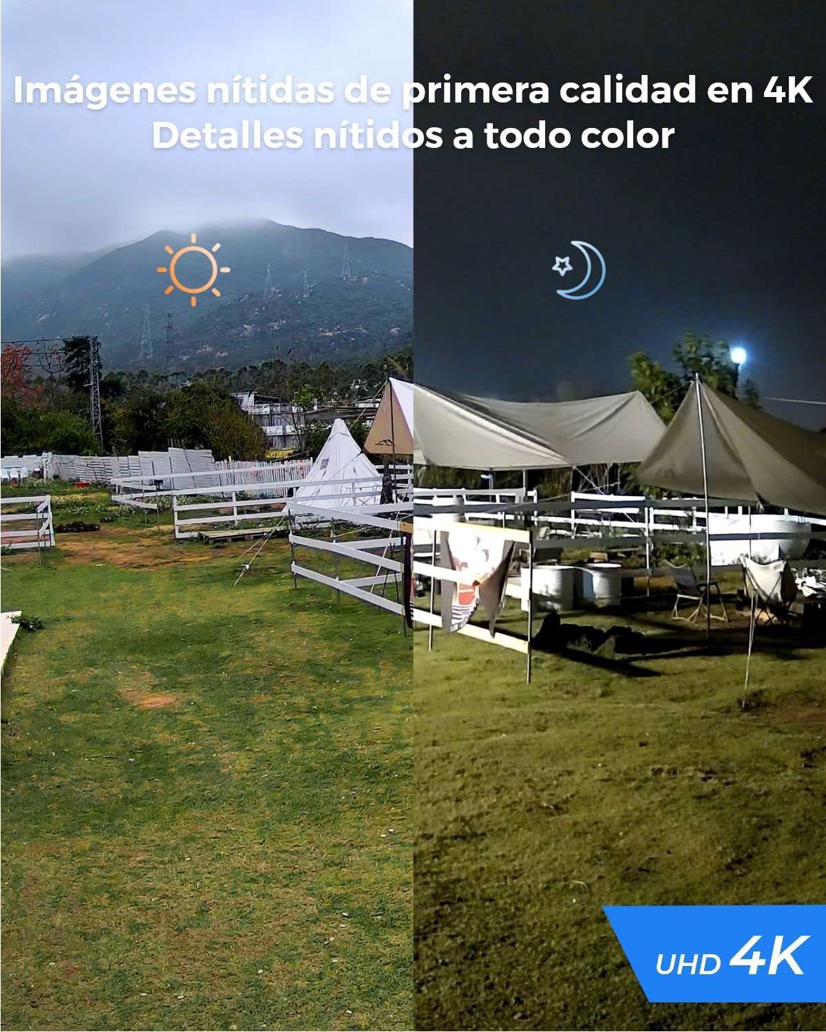 Detalle 2 de Reolink 4K 8MP PoE Cámara Vigilancia