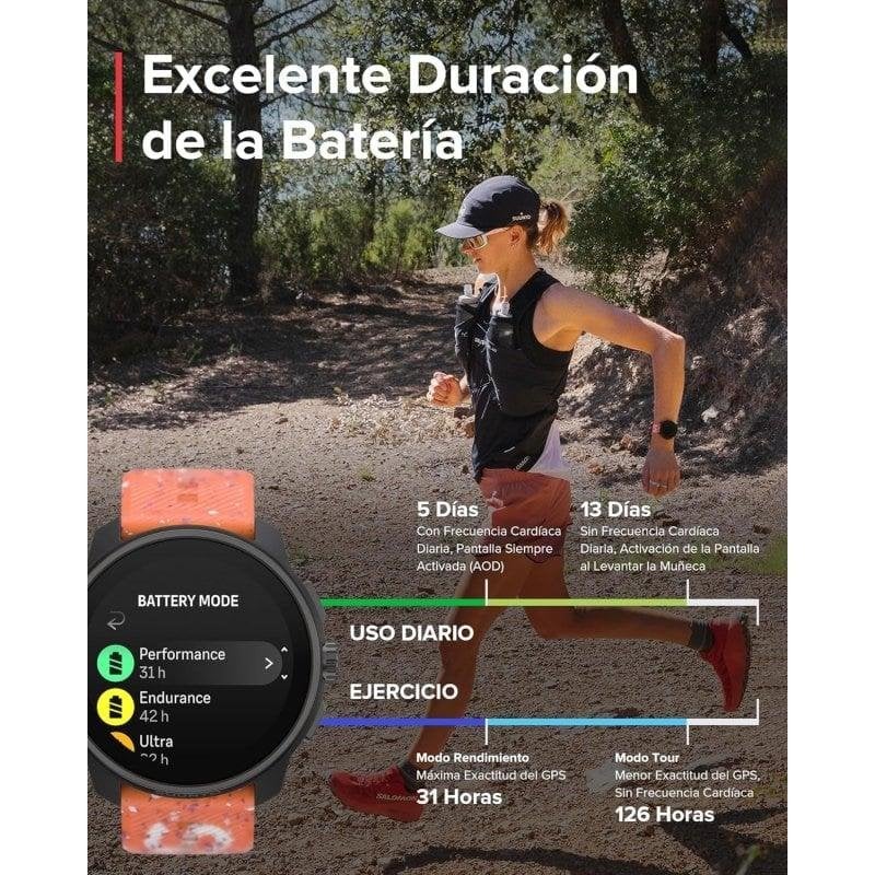 Thumbnail 1 de Suunto Race S GPS 45mm AMOLED: multideporte, SpO2 y correa naranja