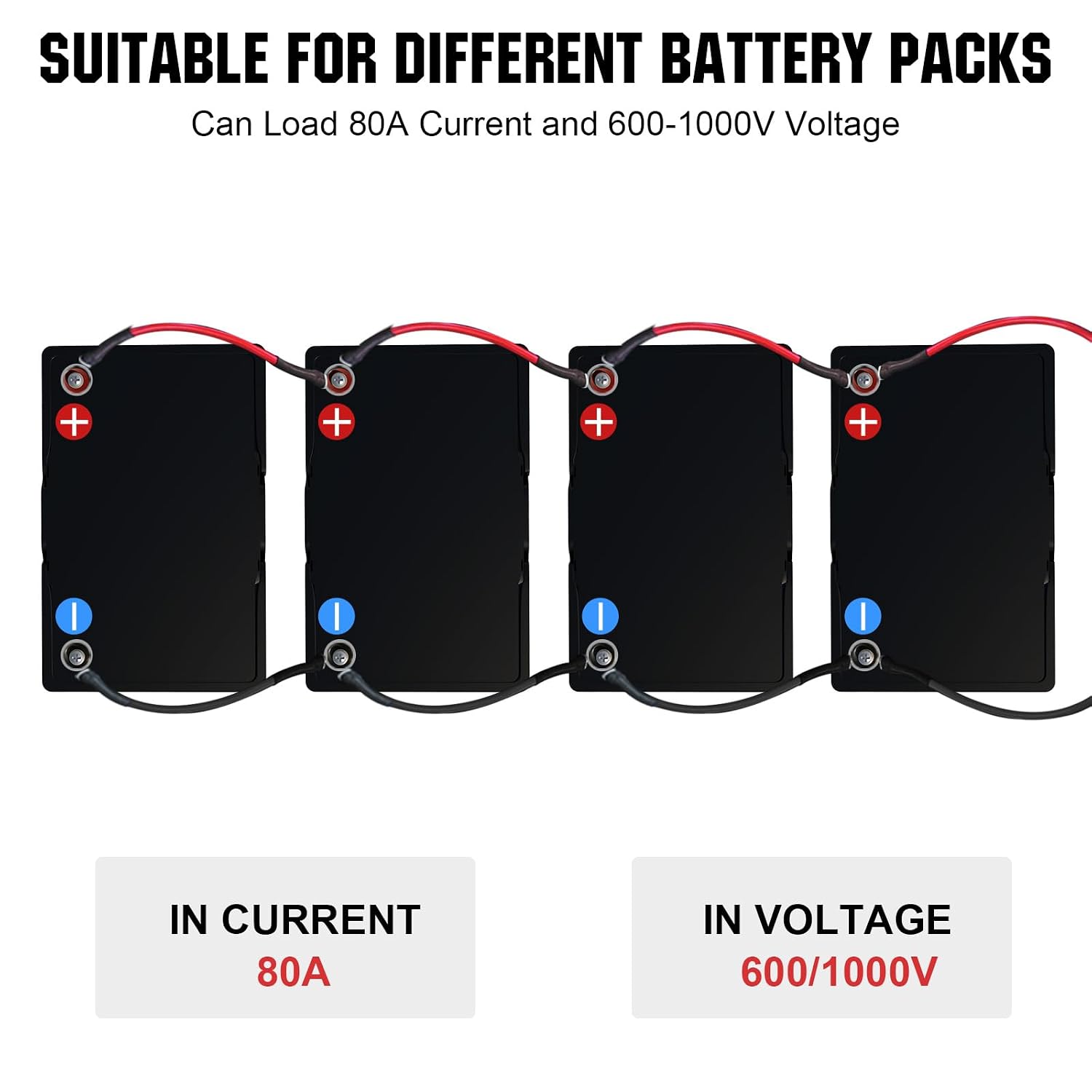 Thumbnail 5 de ECO-WORTHY Batteriekabel 2x35 cm 16 mm²