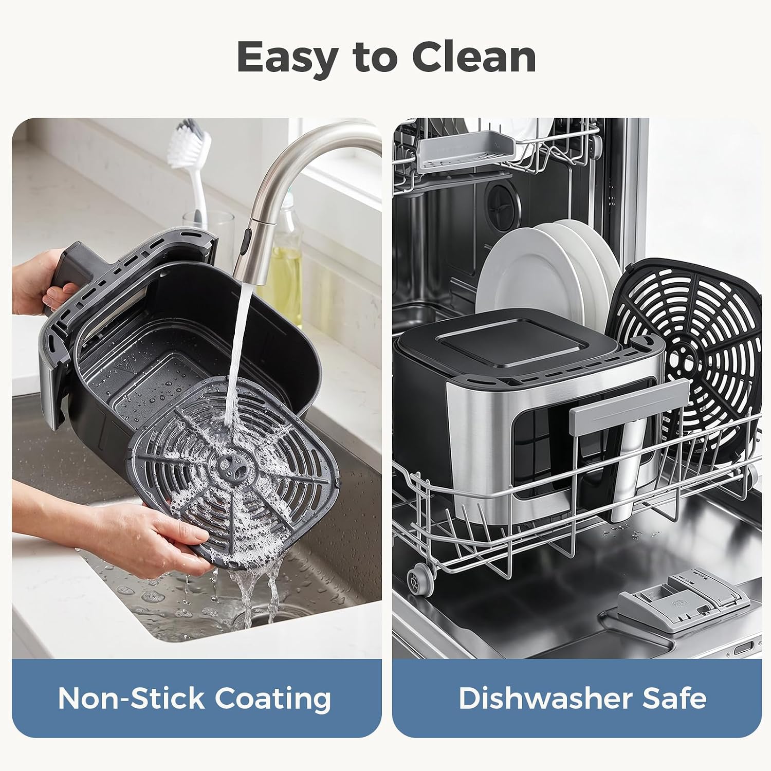 Thumbnail 3 de DUMOS Air Fryer, 6.34 Quarts