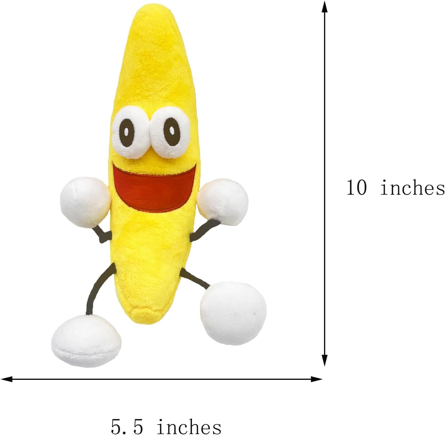 Thumbnail 3 de Happwow Banana Plush Toy, 10-inch