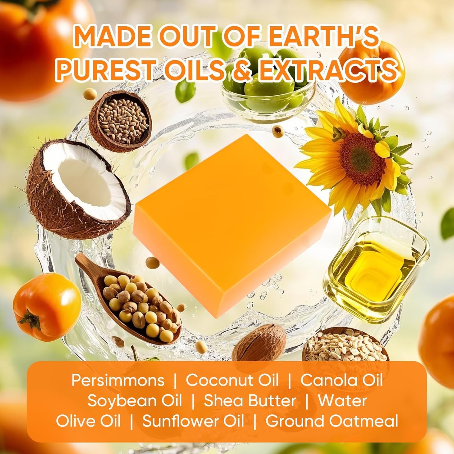 Thumbnail 5 de GPP Persimmon Soap Bar for Body Odor Control — 3 PCS