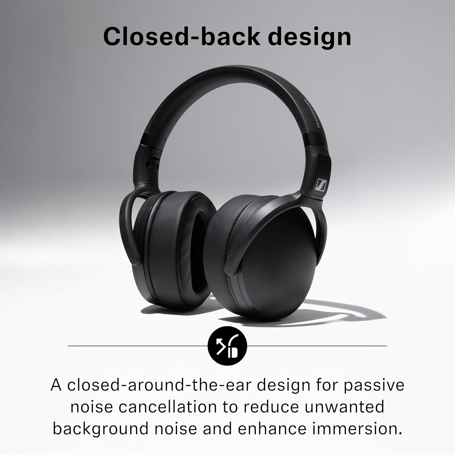 Thumbnail 5 de Sennheiser HD 400U Over-Ear-Kopfhörer mit Smart Remote – Schwarz