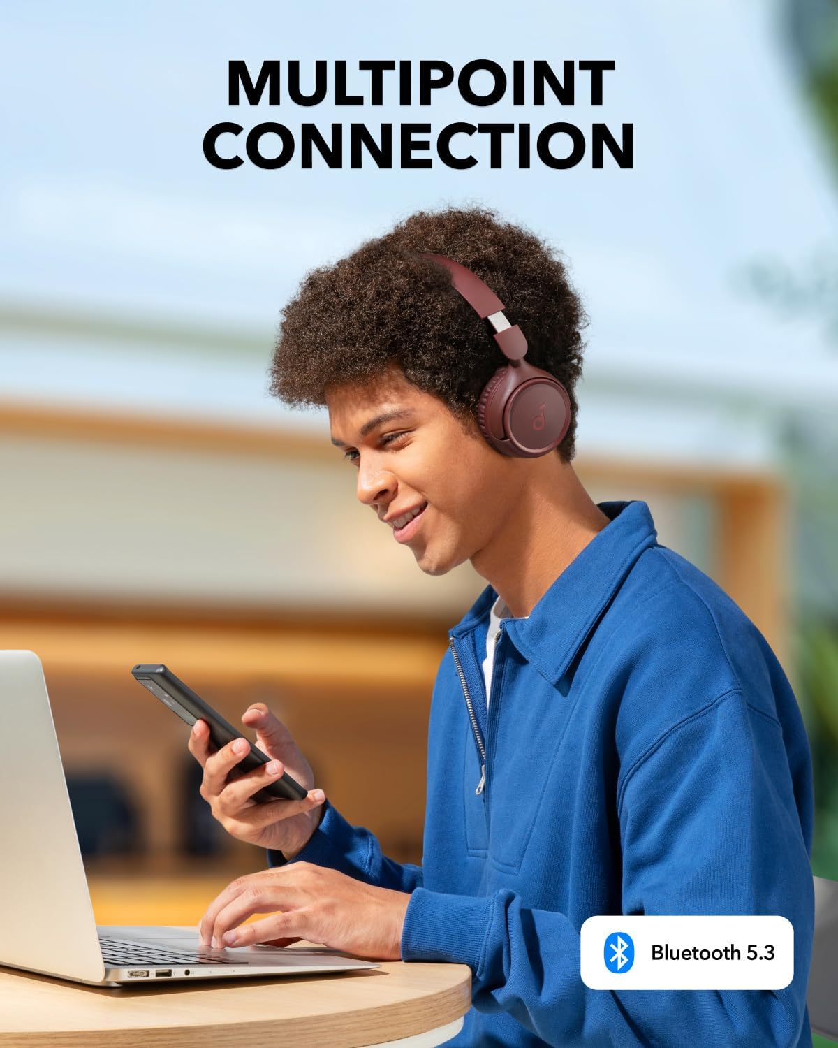 Thumbnail 4 de Soundcore H30i auriculares inalámbricos diadema