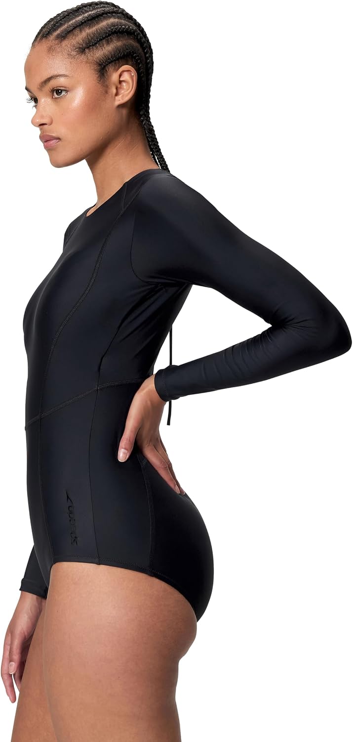 Detalle de Speedo Ocean Flex Long Sleeve Zipped One Piece – Maillot de bain femme