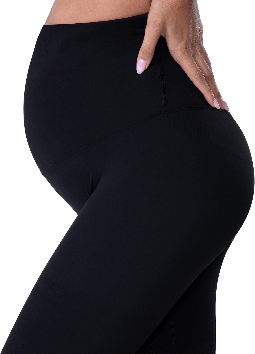 Thumbnail 4 de POSHDIVAH Women's Maternity Leggings — Over‑Belly Yoga Pants