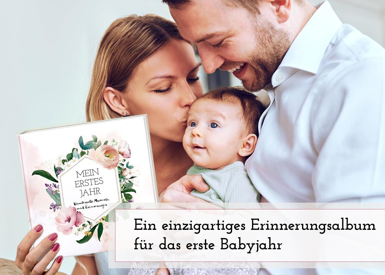 Detalle 2 de Babyalbum Mein erstes Jahr 72 Seiten đ