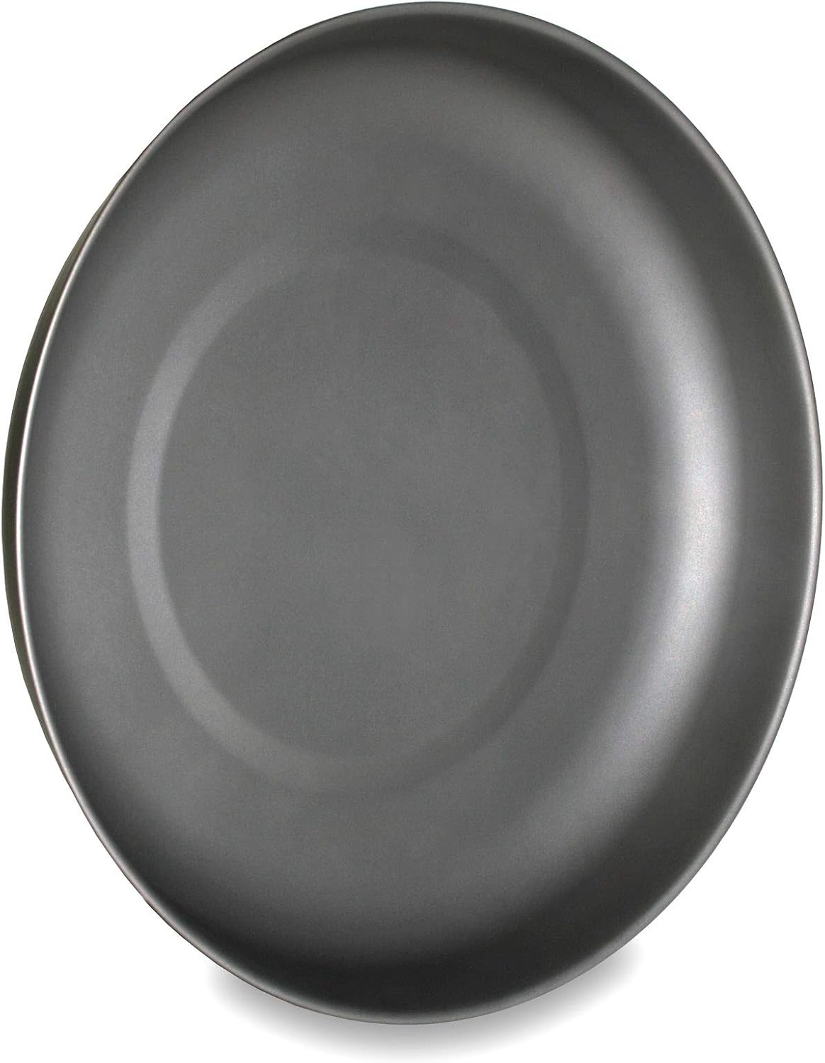 Detalle de Lifeventure Titanium Plate with Raised Sides – Ultra Lightweight Plate for Camping and Travel